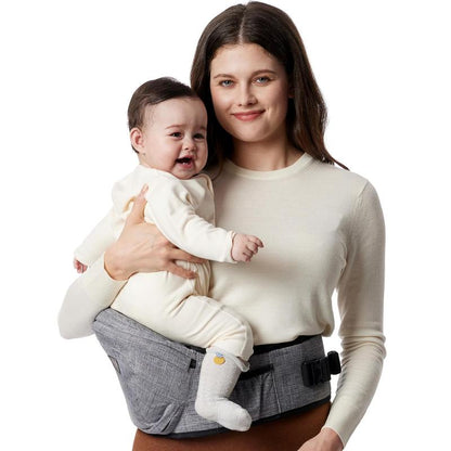 Momcozy Ergonomic Hip Seat Baby Carrier - Adjustable, Portable & Perfect for Newborns to Toddlers (Up to 45lbs) - Ideal Gift for Moms on the Go!