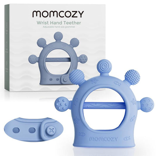 Say goodbye to teething troubles! 🌟 Check out Momcozy's Baby Teether Toys - the perfect relief for your little one! Safe, soft, and designed for ages 0-12 months. 🍼💖 #BabyEssentials #TeethingRelief